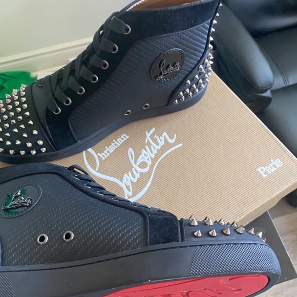 Christian Louboutin Spiked Shoes - Picture 2 of 10